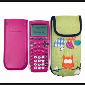 Texas Instrument TI 84 silver series edition